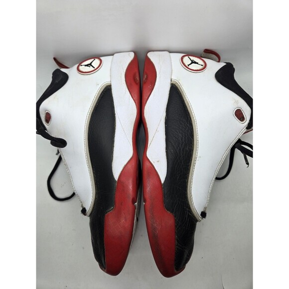 Jordan Jumpman Pro Quick Shoes Mens 9.5 White Varsity Red Black Athletic Sneaker